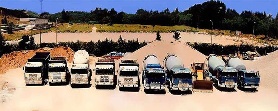 Áridos Pascual camiones