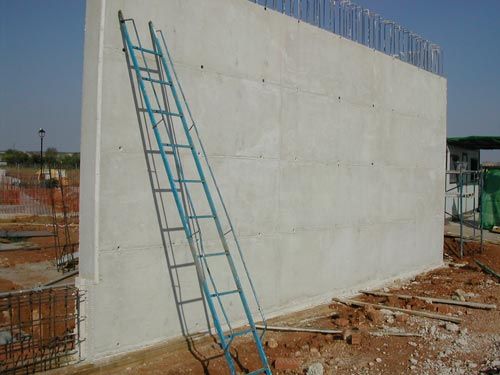 Áridos Pascual pared con escalera